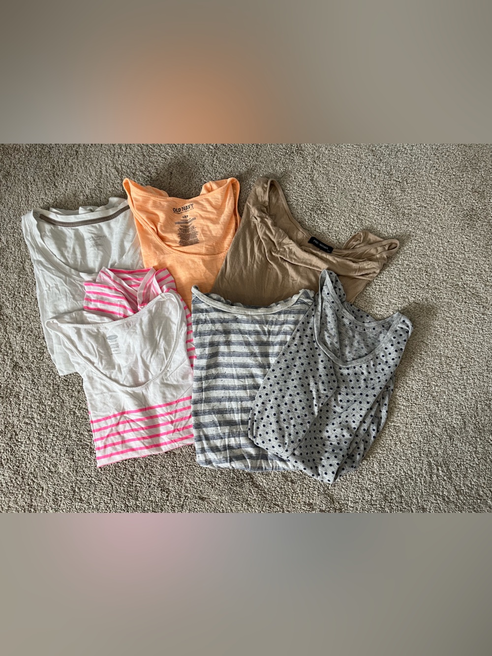 Set of size small casual maternity tshirts